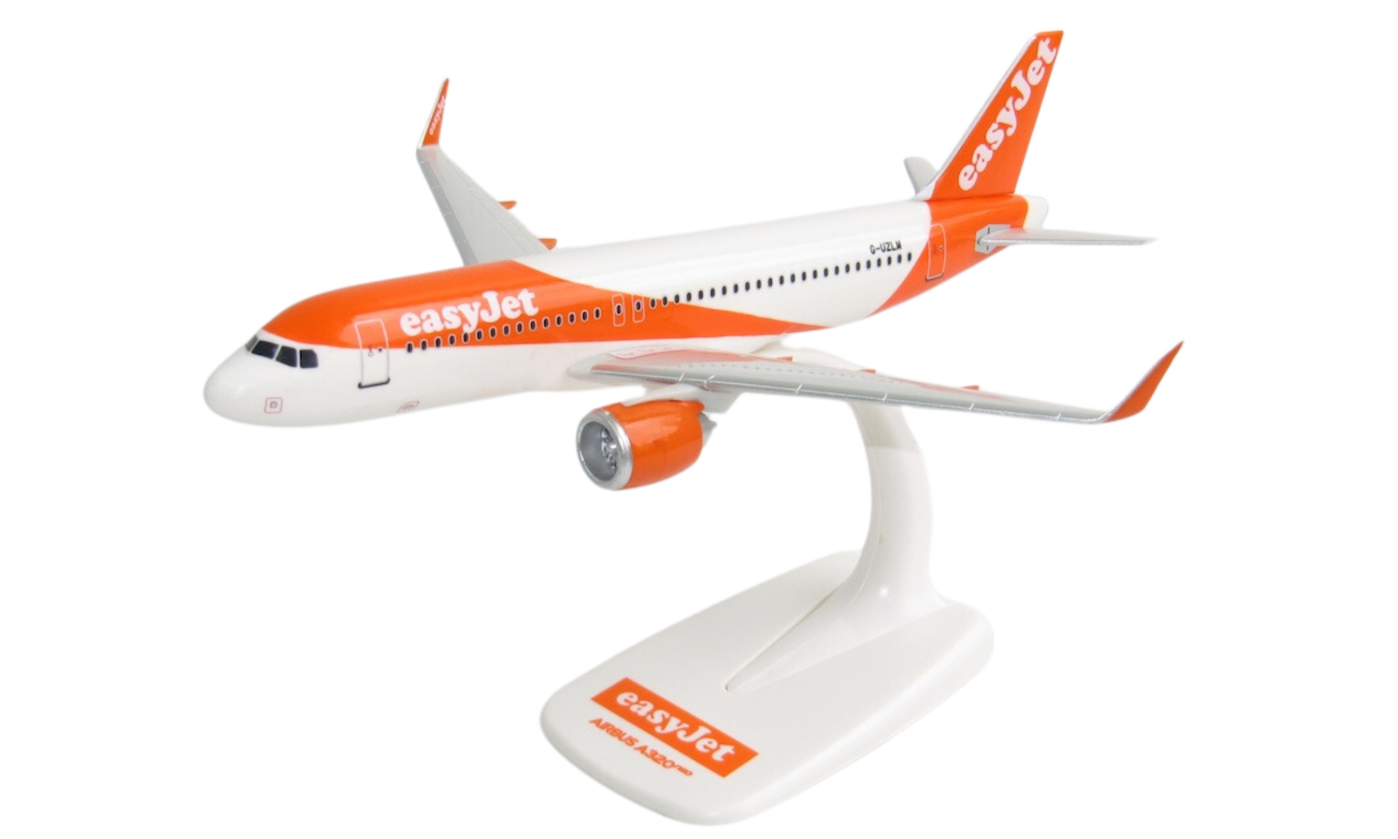 Maqueta Airbus A320neo EasyJet G-UZLM